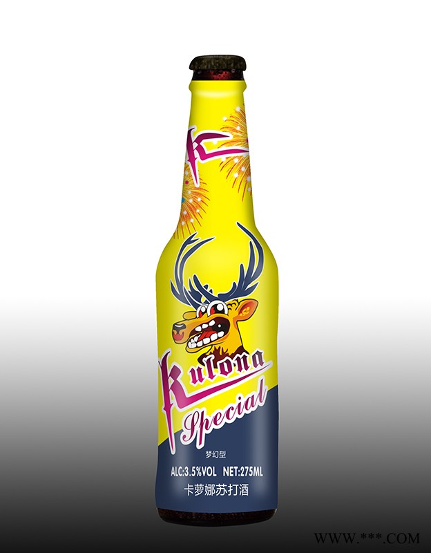 卡萝娜梦幻型苏打酒荔枝味图4
