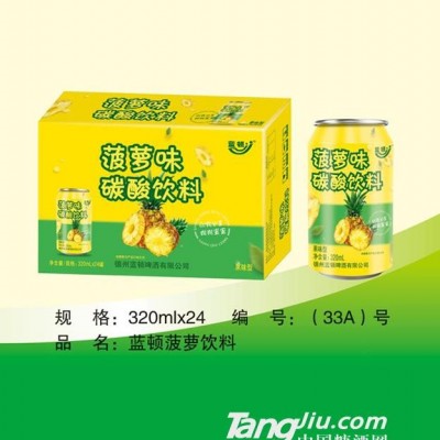 蓝顿菠萝饮料320ml