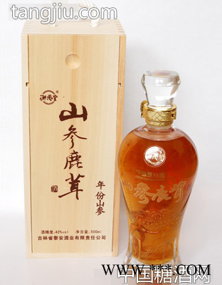 山参鹿茸酒（年份山参）