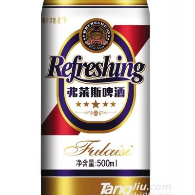 弗莱斯啤酒易拉罐500ml