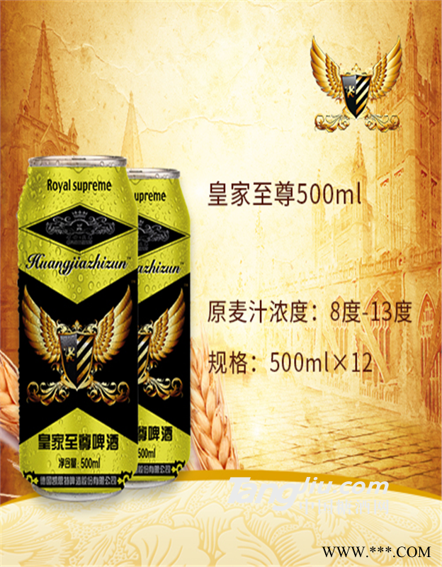 500毫升大瓶啤酒招商建德市 富阳市/精酿啤酒代理商图1