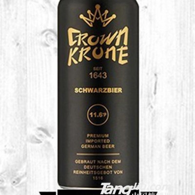 Crown-Krone_皇冠啤酒黑啤酒-500ml