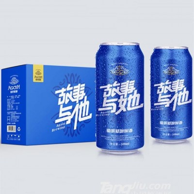 重莱精酿-故事与她（l蓝听）500ml