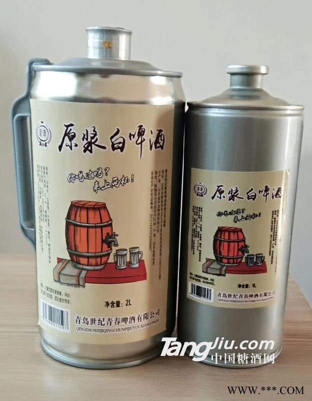 京淳原浆白啤酒图1