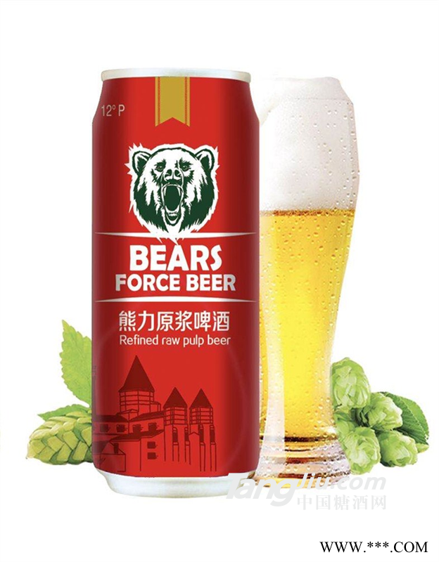 熊力啤酒易拉罐啤酒图1