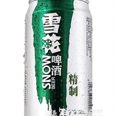 精制雪花啤酒330ml