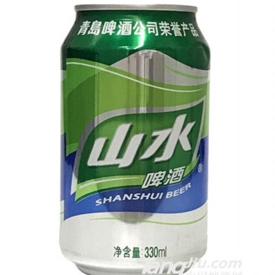 魅力山水啤酒易拉罐330ml