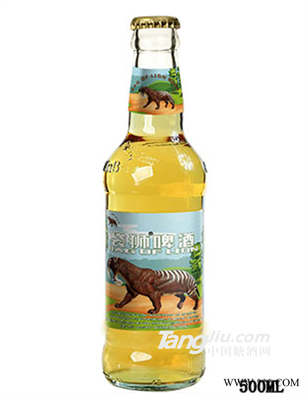 袋狮啤酒500ml图1