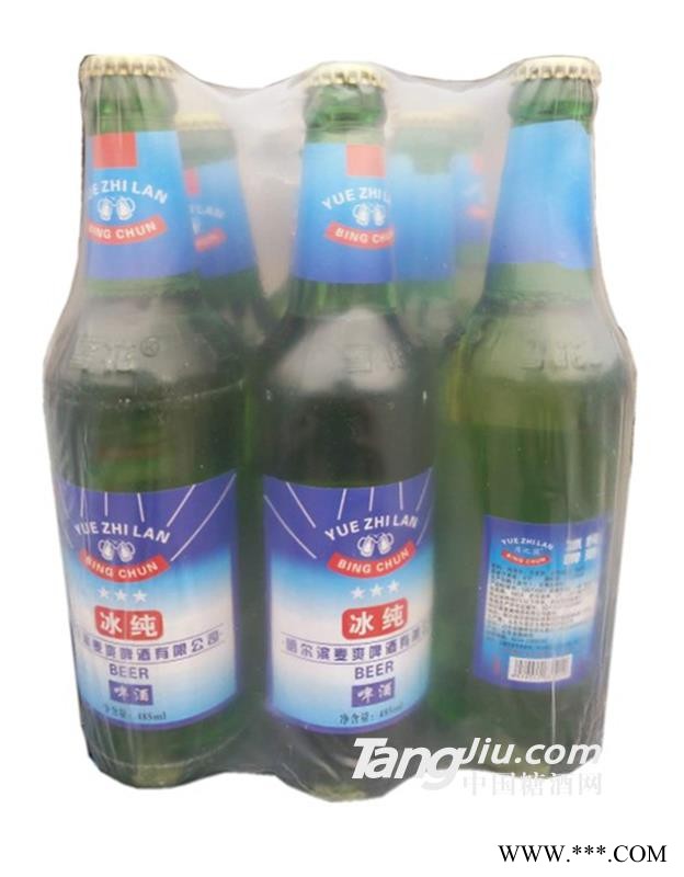 哈尔滨麦爽冰纯啤酒485ml