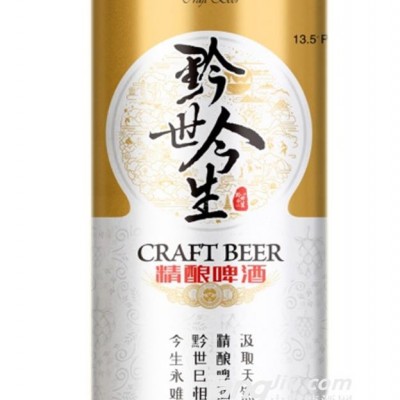 黔世今酿啤酒1L