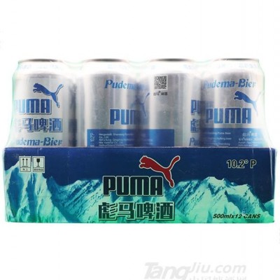 彪马啤酒500ml×12罐装