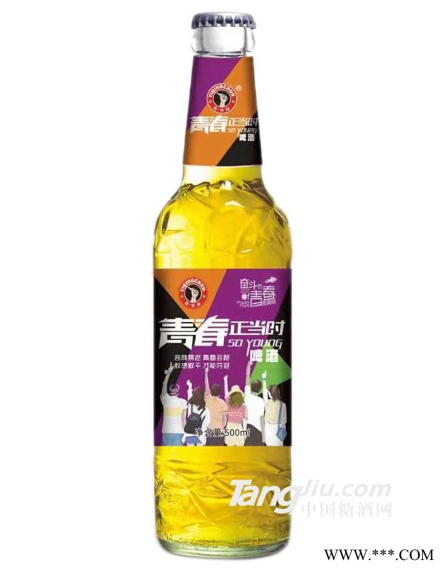 青春正当时黄啤酒-500ml图1