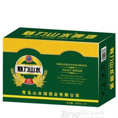 魅力山水啤酒320mlx24