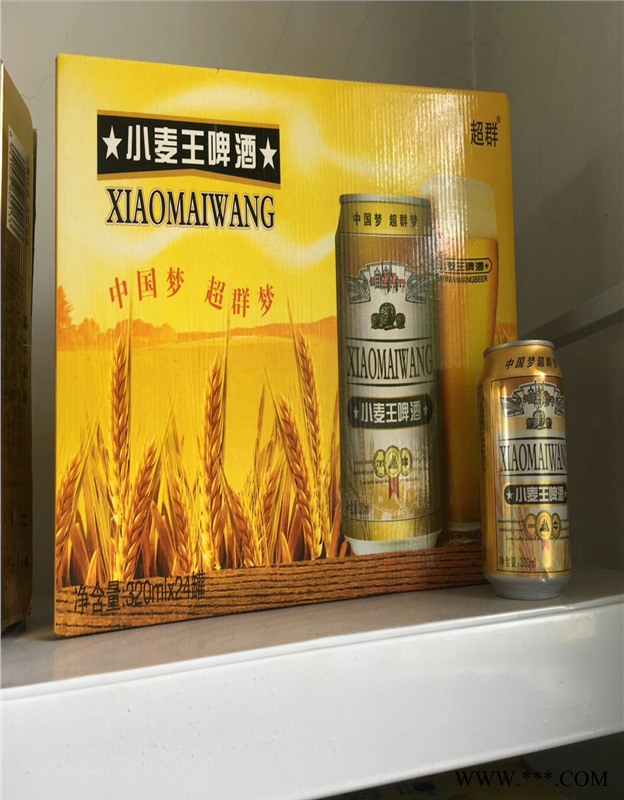 320毫升小麦王易拉罐啤酒图1