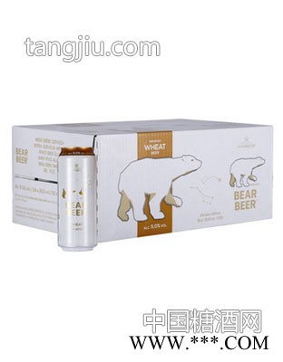 哈尔博白熊小麦啤酒500ml图1