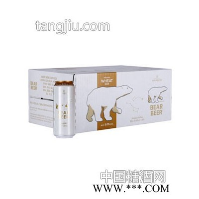 哈尔博白熊小麦啤酒500ml