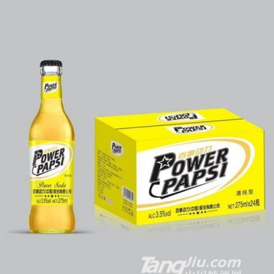 百事动力苏打酒狂野型3.5度275ml