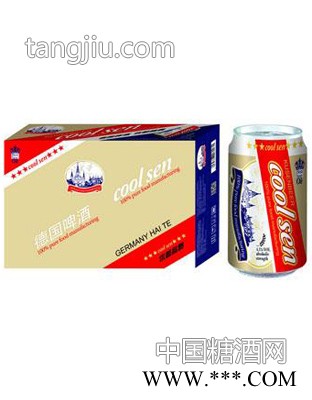 酷爽白啤酒图1