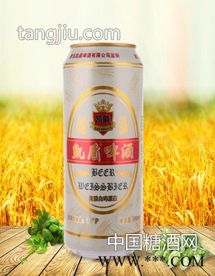 1004凯盾原浆精酿白啤酒500ml图1