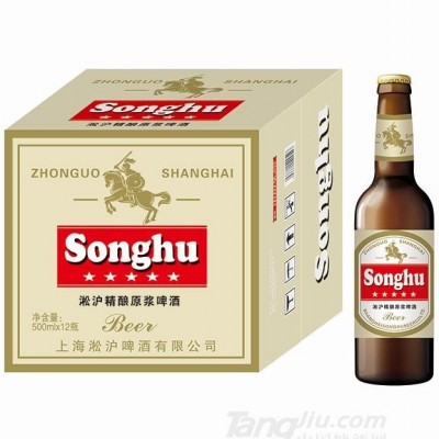 淞沪精酿原浆啤酒500mlx12