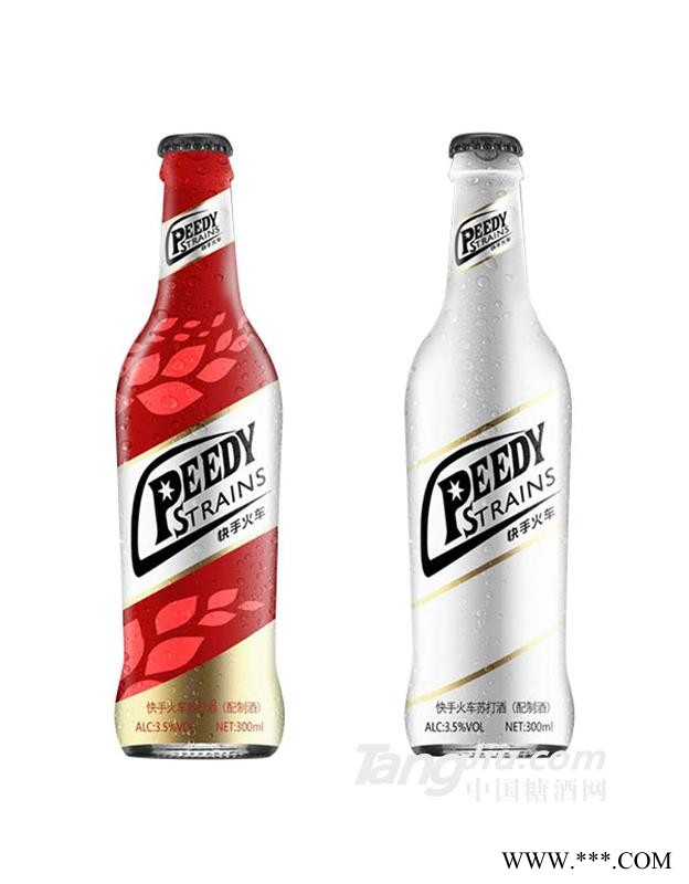 快手火车苏打酒300ml图1