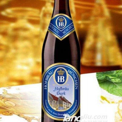 德国HB黑啤酒瓶装500ml