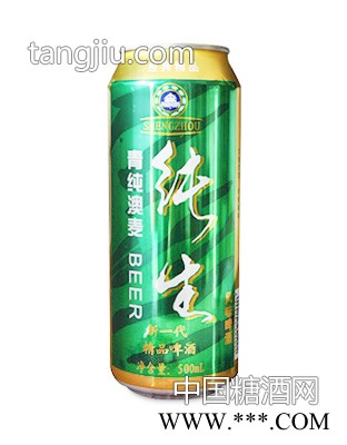 青纯澳麦纯生风味啤酒图1