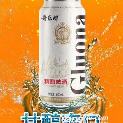 哥乐娜啤酒海报