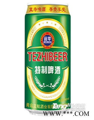 蓝零特制啤酒500ml图1