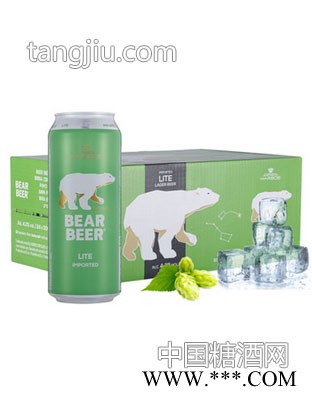 哈尔博清爽啤酒500ml图1