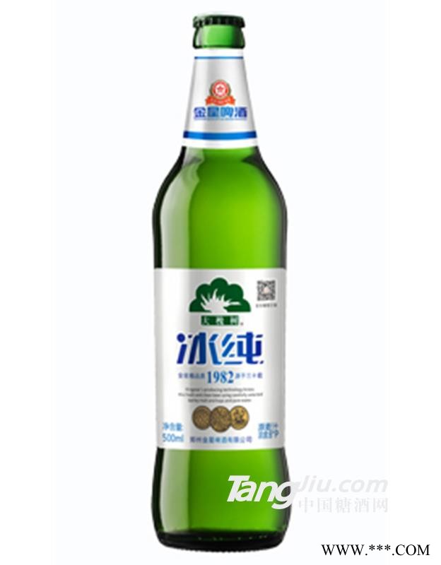 金星大槐树冰纯啤酒 500ml图1