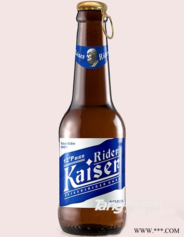 凯撒骑士啤酒蓝瓶12度208ml