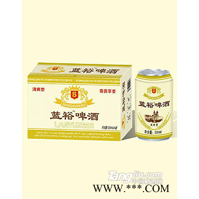 蓝裕啤酒320mlx24罐