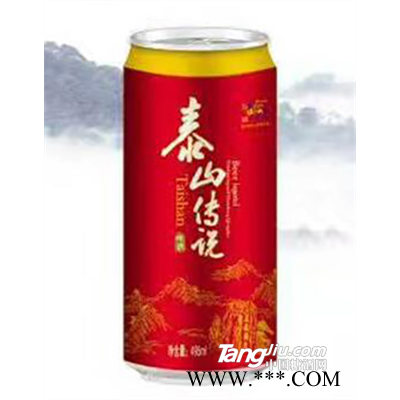 泰山传说啤酒500ml罐装