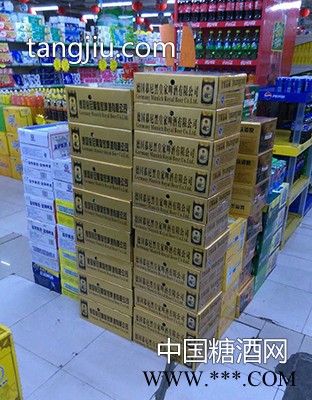 超市陈列皇尊啤酒1图1