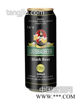 夜场罐装黑啤啤酒图1