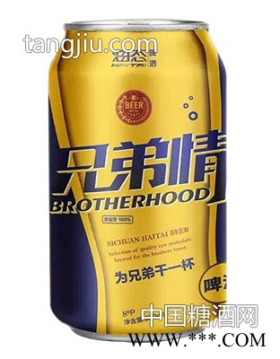 海态啤酒兄弟情罐装320ml图1