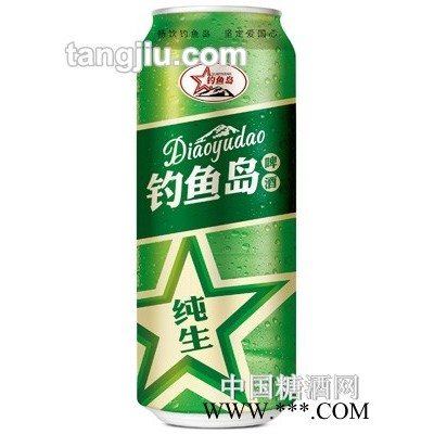 钓鱼岛啤酒纯生-罐装500ml