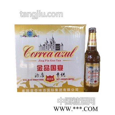 蓝带啤酒-金品345ml