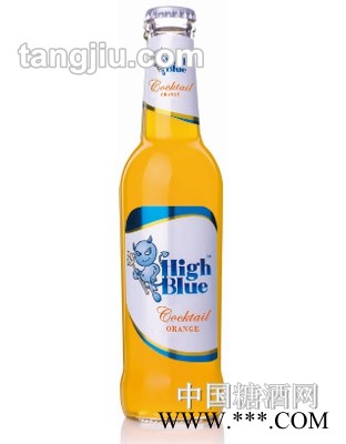 蓝精伶鸡尾酒橙味图1