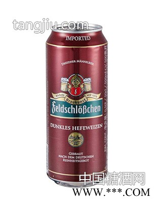 德国费尔德堡500ml听装小麦黑啤图1