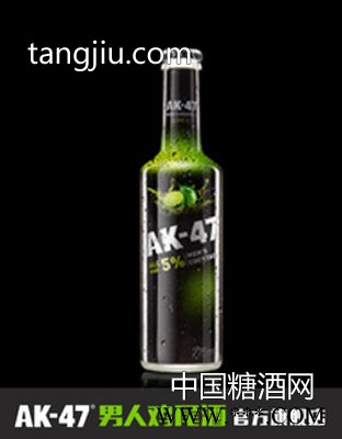 AK47男人鸡尾酒275ml 5度青柠味 果酒洋酒预调酒图1