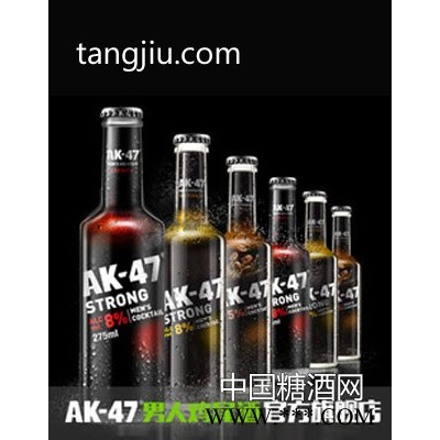 AK47男人鸡尾酒275ml咖啡烟熏金汤力3口味果酒洋酒预调