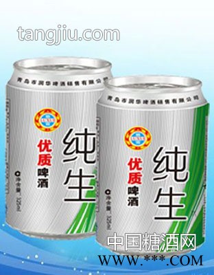 纯生易拉罐啤酒325ml图1