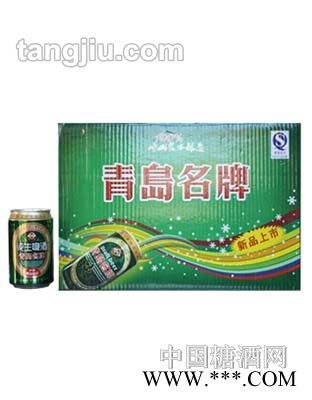 崂特黄啤易拉罐图1