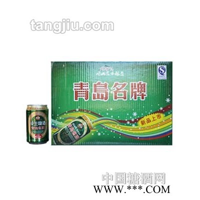 崂特黄啤易拉罐