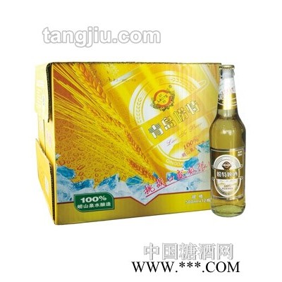 崂特金质啤酒10度
