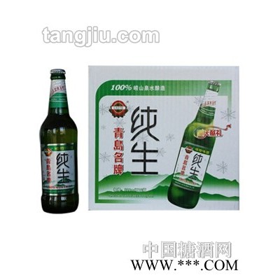 崂特绿纯生啤酒10度