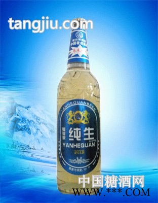 588ml白瓶蓝色经典纯生啤酒图1