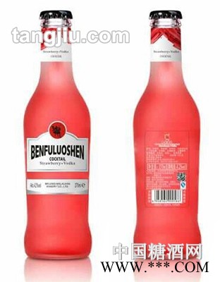 本赋洛神鸡尾酒（草莓味）图1